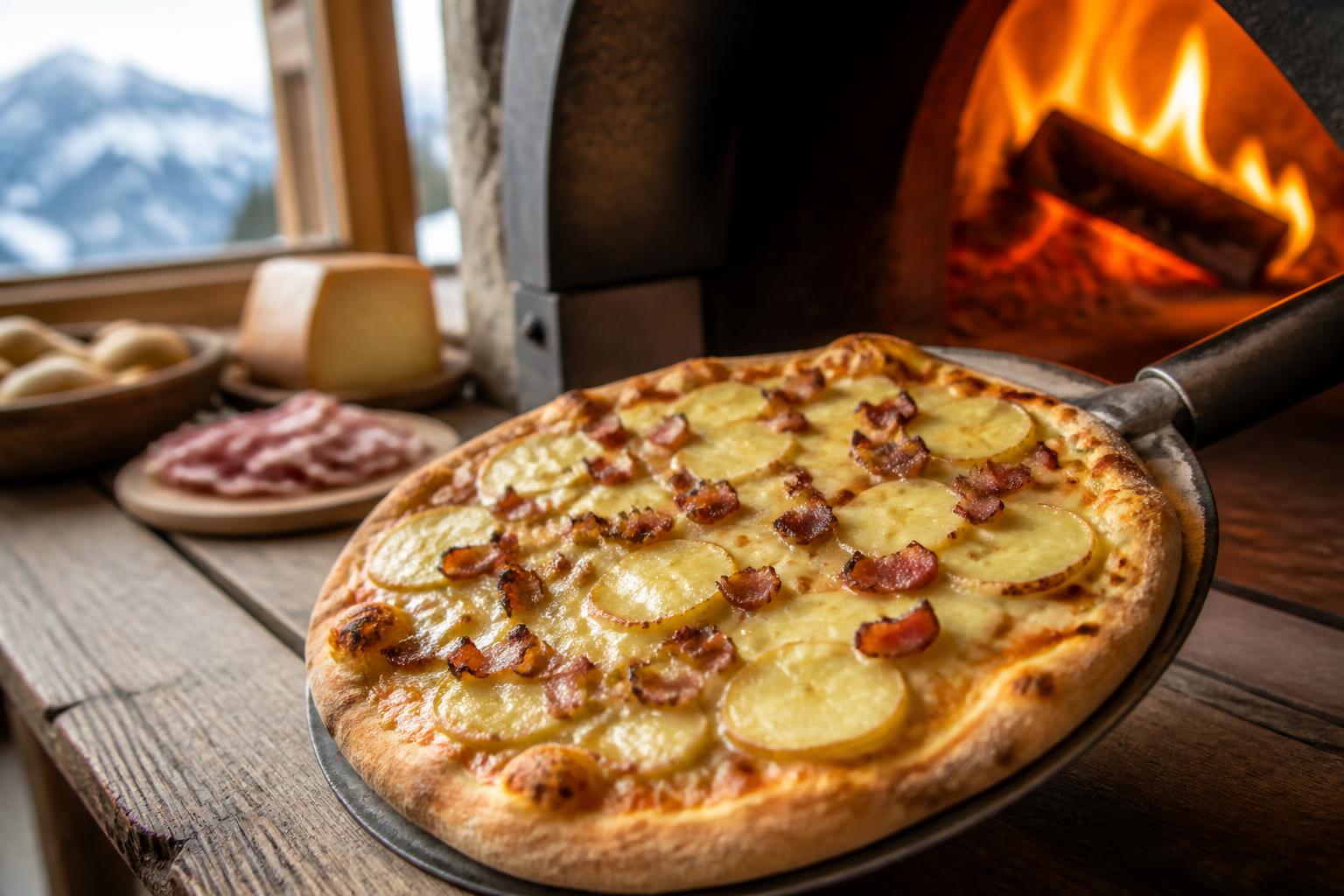 découvrez notre recette authentique de la pizza montagnarde, pleine de saveurs gourmandes, pour régaler vos papilles et partager un moment convivial.