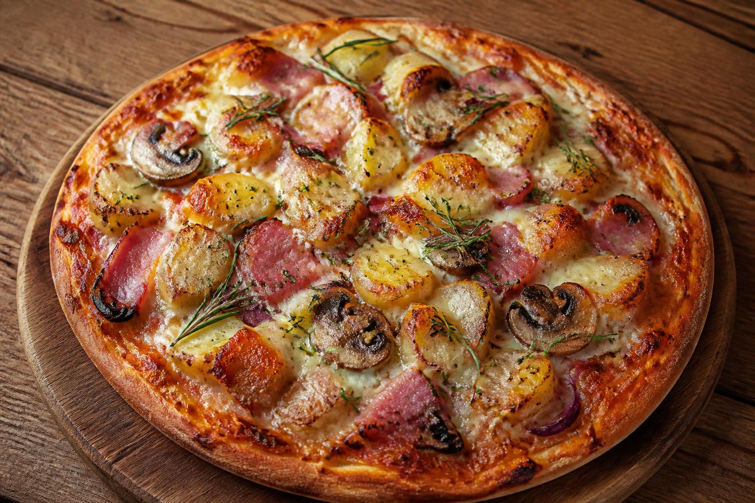 apprenez à préparer la pizza montagnarde authentique avec notre recette facile et savoureuse, idéale pour régaler vos papilles et partager un moment gourmand.