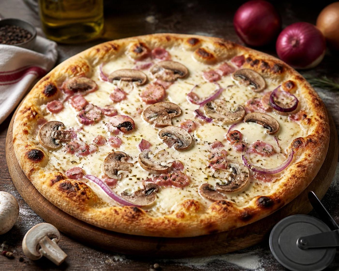 découvrez notre recette de pizza à la crème fraîche, avec des astuces simples et des variantes savoureuses pour régaler toute la famille.