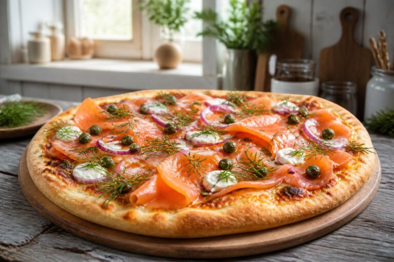 découvrez notre recette de pizza norvégienne, alliant pâte croustillante et saveurs marines pour un véritable délice gustatif. parfait pour les amateurs de fruits de mer !