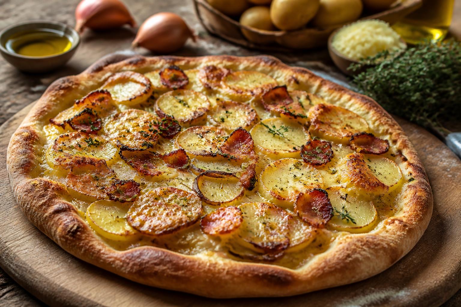 découvrez notre recette de pizza paysanne pour préparer une pizza savoureuse et rustique, idéale pour un repas convivial et gourmand.