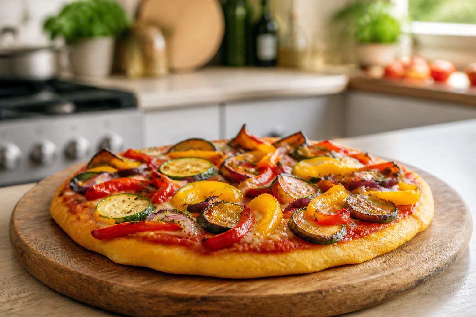 découvrez notre recette de pizza polenta, une alternative savoureuse et originale pour régaler vos papilles avec une pâte légère et croustillante.