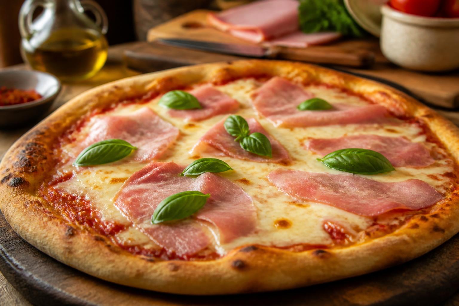 découvrez notre recette de pizza au jambon avec des astuces simples pour une préparation savoureuse et réussie à chaque fois.