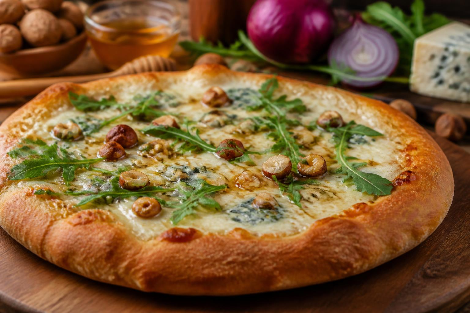découvrez notre recette de pizza au roquefort pour préparer une pâte gourmande et savourer un goût intense et authentique. suivez nos conseils pour une pizza parfaite à chaque fois !