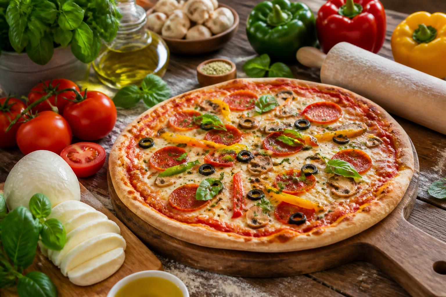 découvrez notre recette de pizza facile pour préparer une délicieuse pizza maison rapidement. suivez nos étapes simples et régalez-vous en toute simplicité !