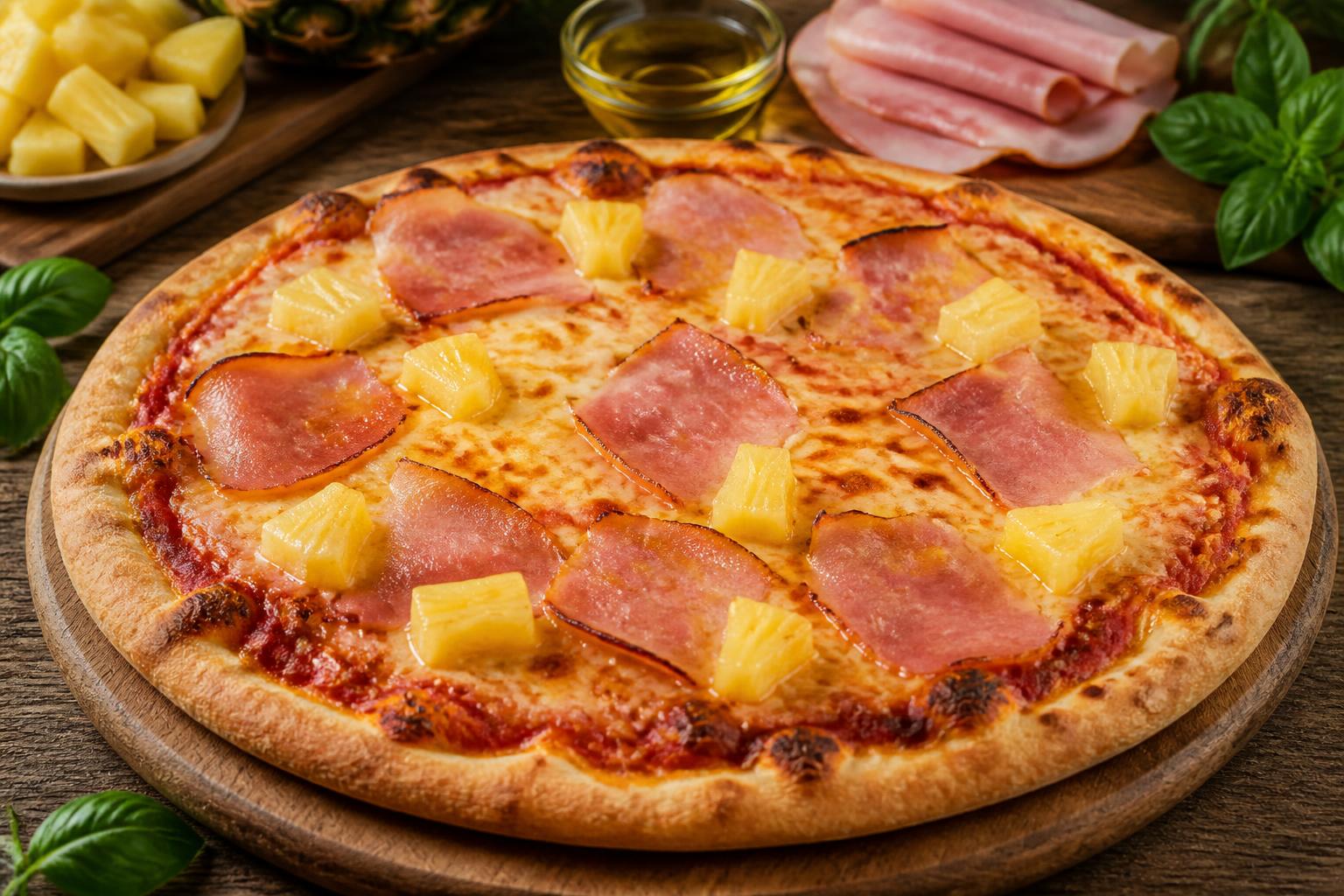 découvrez notre recette facile de pizza hawaïenne pour réussir chez vous l'équilibre parfait entre saveurs sucrées et salées. guide étape par étape pour un délice maison garanti.