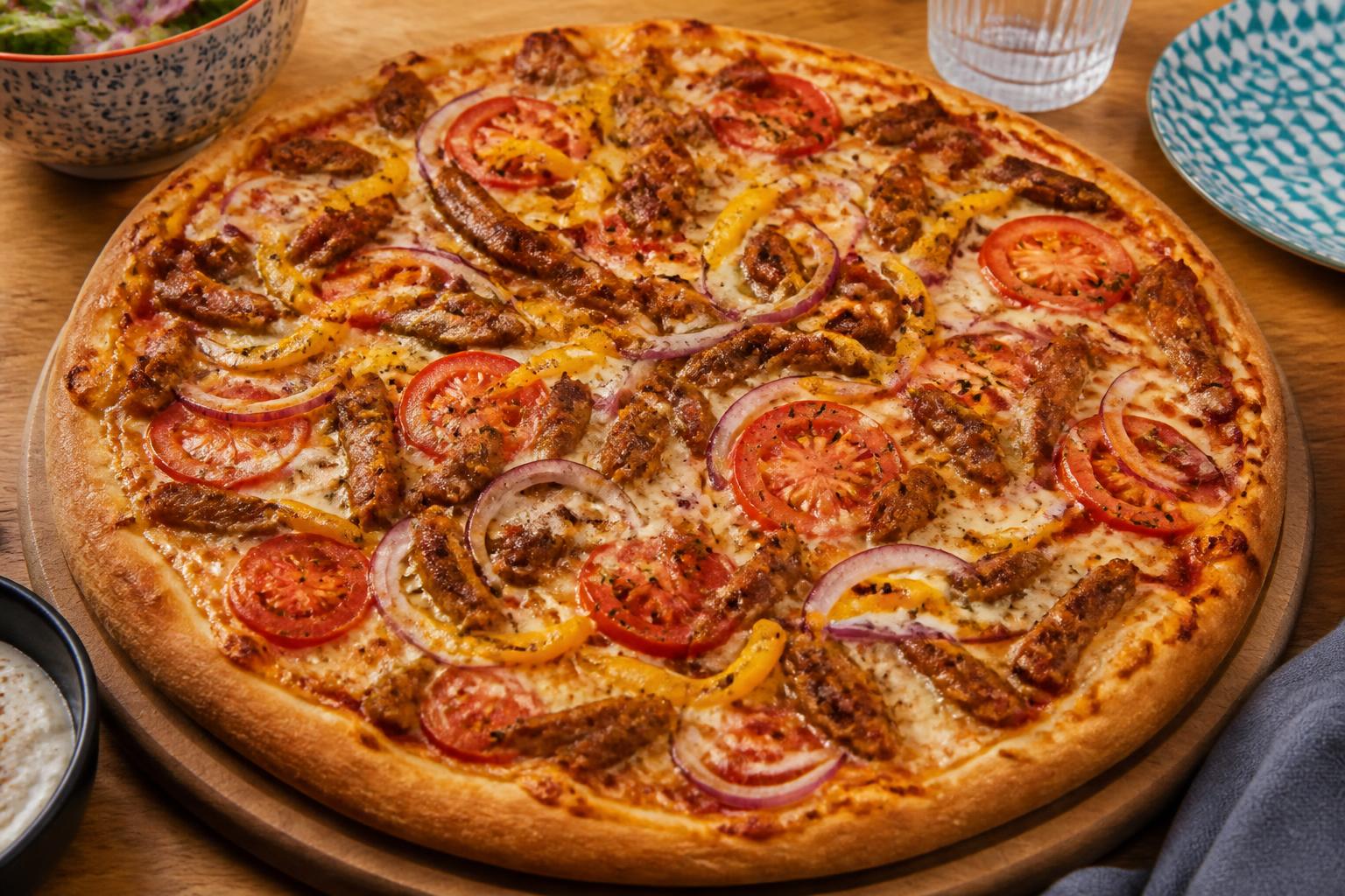 découvrez notre recette de pizza kebab pour préparer une pizza savoureuse et originale, parfaite pour surprendre vos invités avec des saveurs uniques et un goût irrésistible.