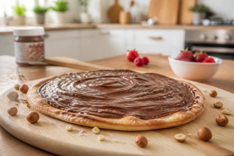 découvrez notre recette facile de pizza nutella pour une gourmandise sucrée irrésistible. suivez nos astuces pour réussir ce dessert rapide et délicieux à partager.