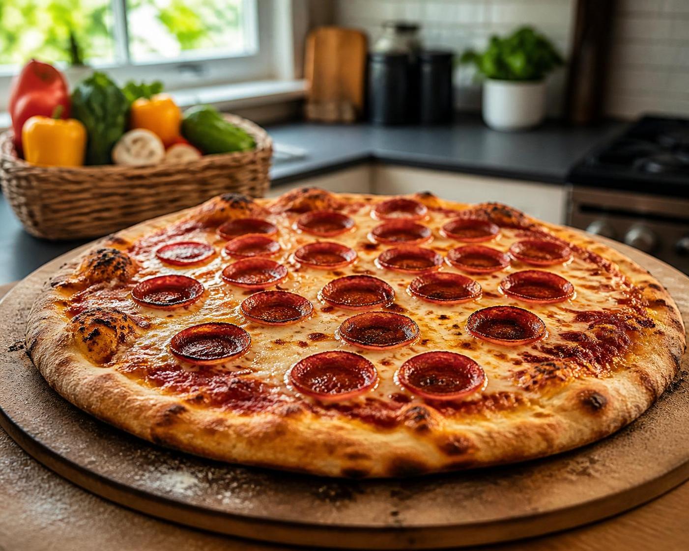 découvrez notre recette facile de pizza pepperoni pour réussir une pizza maison savoureuse, croustillante et riche en saveurs à chaque cuisson.