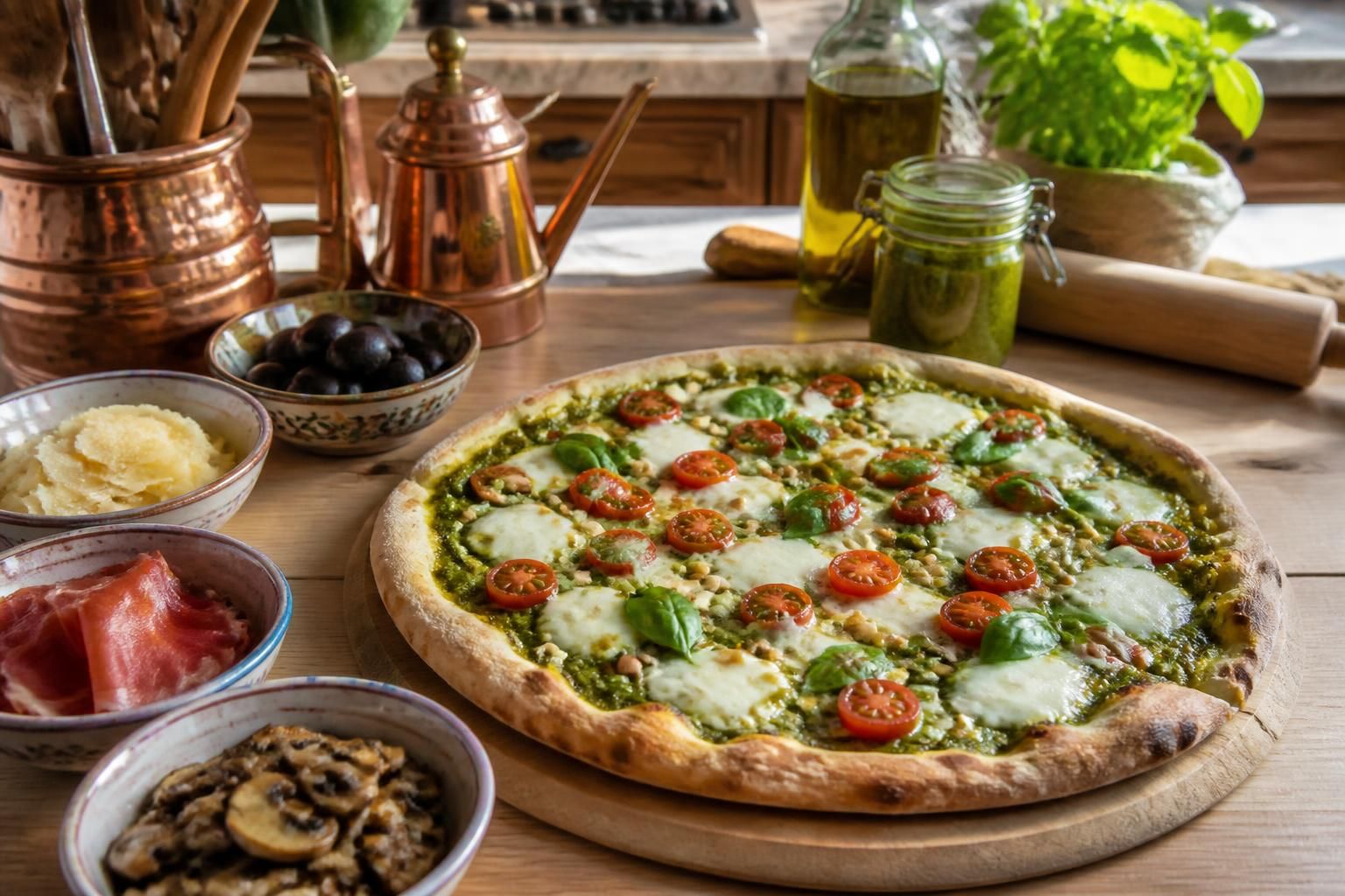 découvrez notre recette de pizza au pesto, accompagnée d'astuces pratiques et de variations gourmandes pour régaler vos papilles.