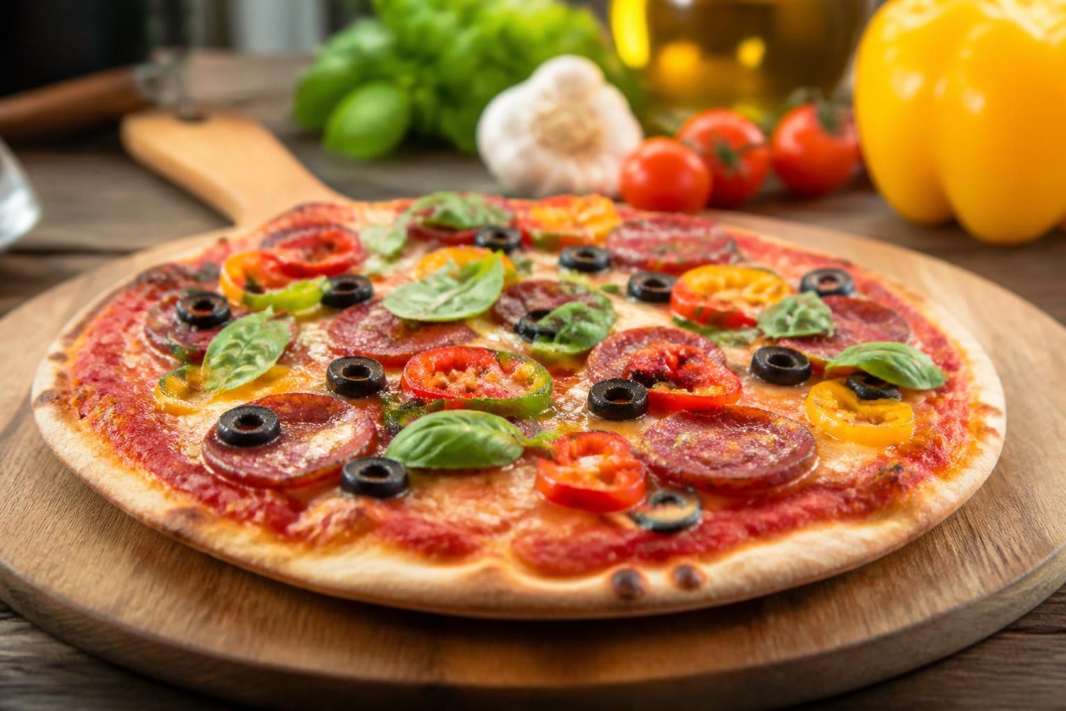 découvrez une recette facile et rapide pour préparer une délicieuse pizza maison avec du pain pita, idéale pour un repas savoureux et léger.