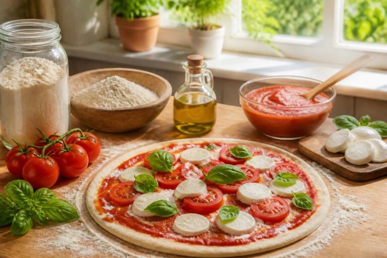 découvrez notre recette de pizza bio pour préparer facilement à la maison une pizza saine, savoureuse et pleine de saveurs naturelles. idéale pour un repas équilibré et gourmand.