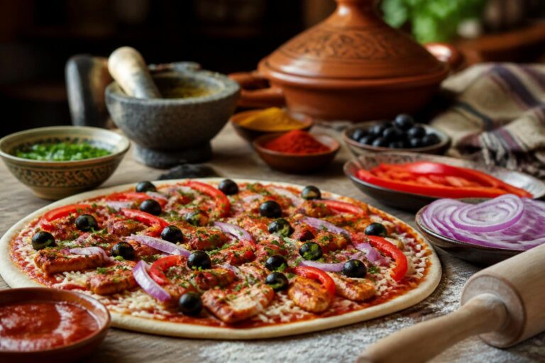 découvrez notre recette de pizza marocaine avec des astuces et ingrédients authentiques pour un goût unique et savoureux. parfaite pour les amateurs de cuisine épicée et gourmande.