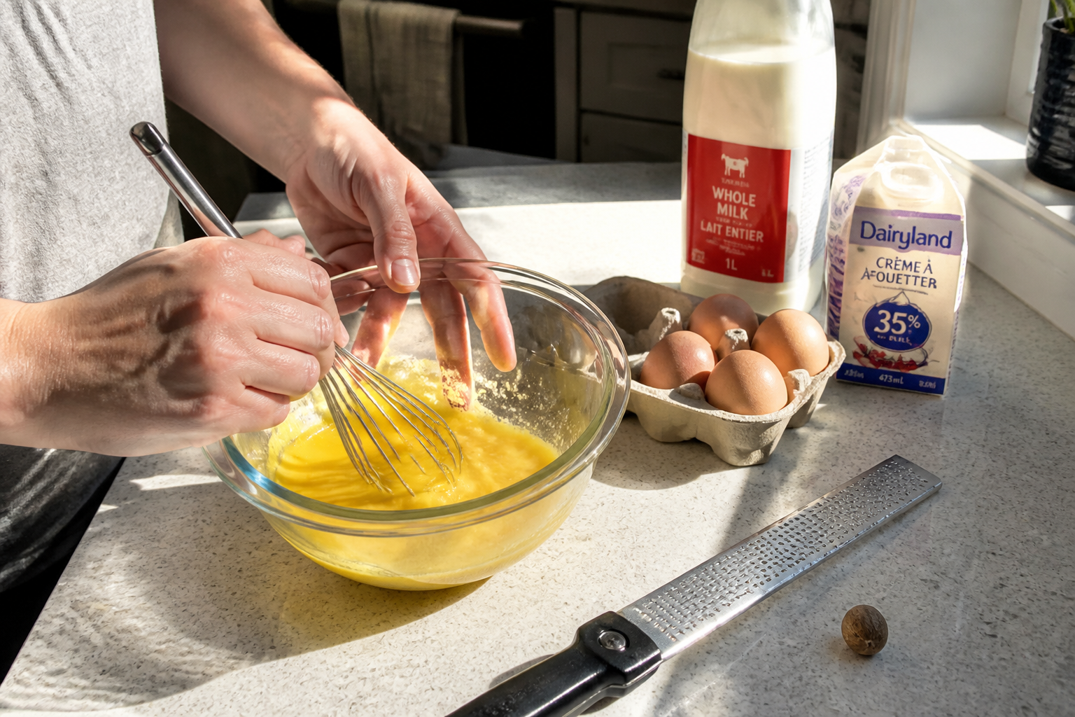 Appareil à quiche : comment le réussir sans grumeaux