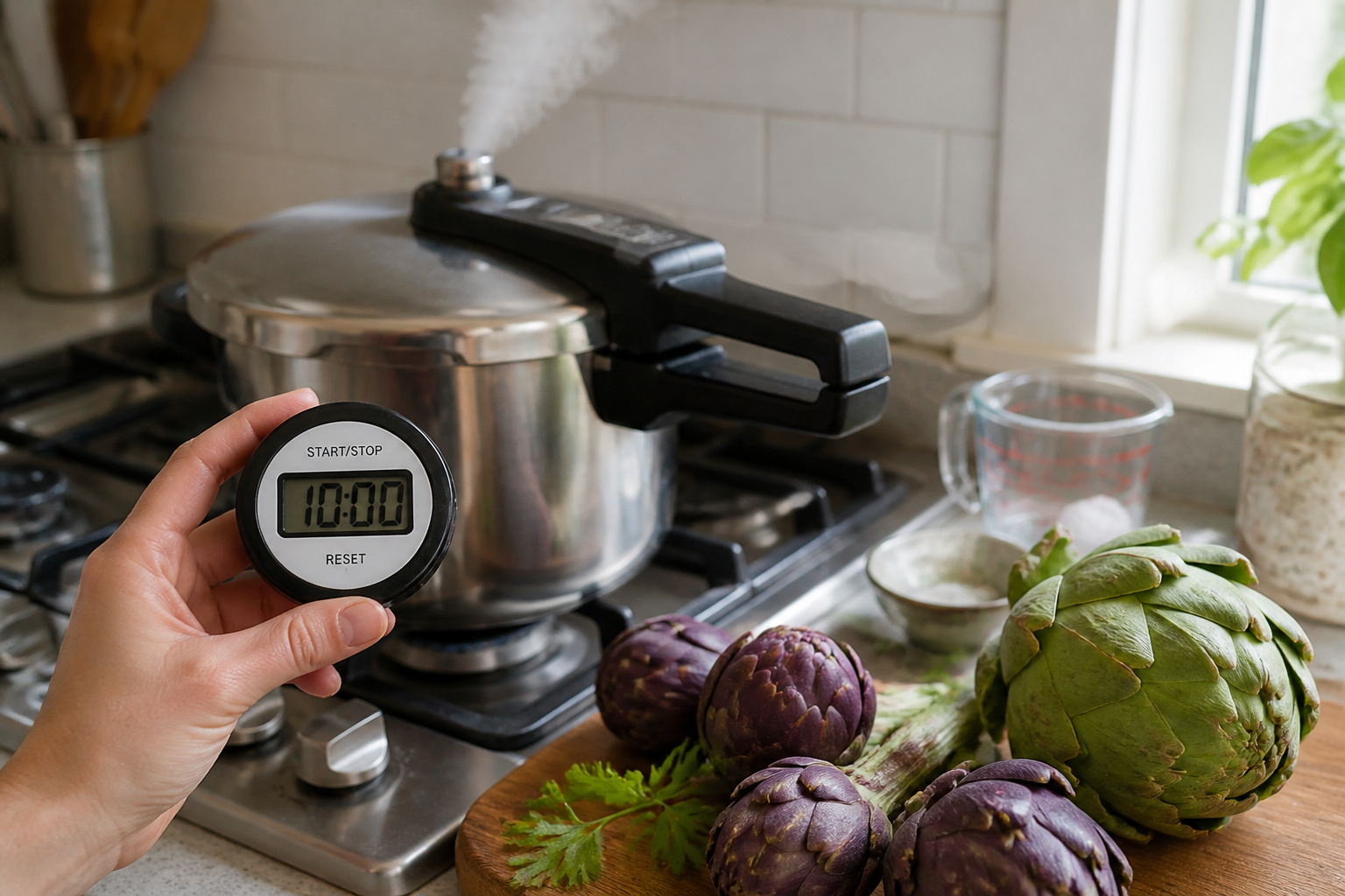 Artichauts à la cocotte minute : le piège du temps de cuisson à éviter