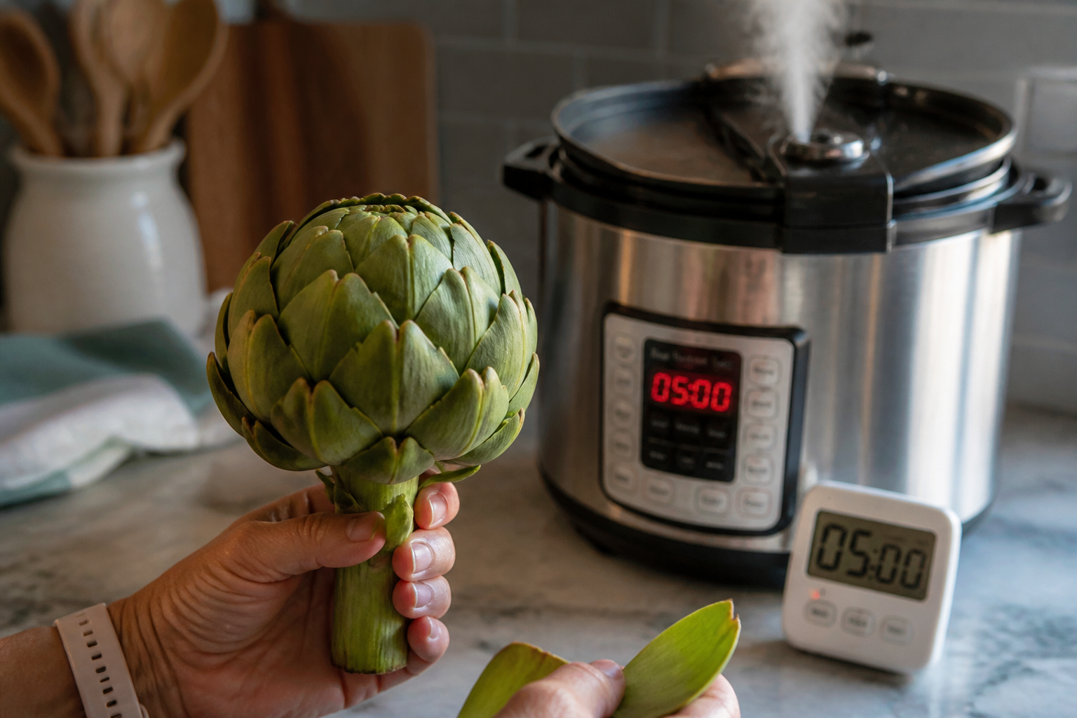 Artichauts à la cocotte minute : le piège du temps de cuisson à éviter