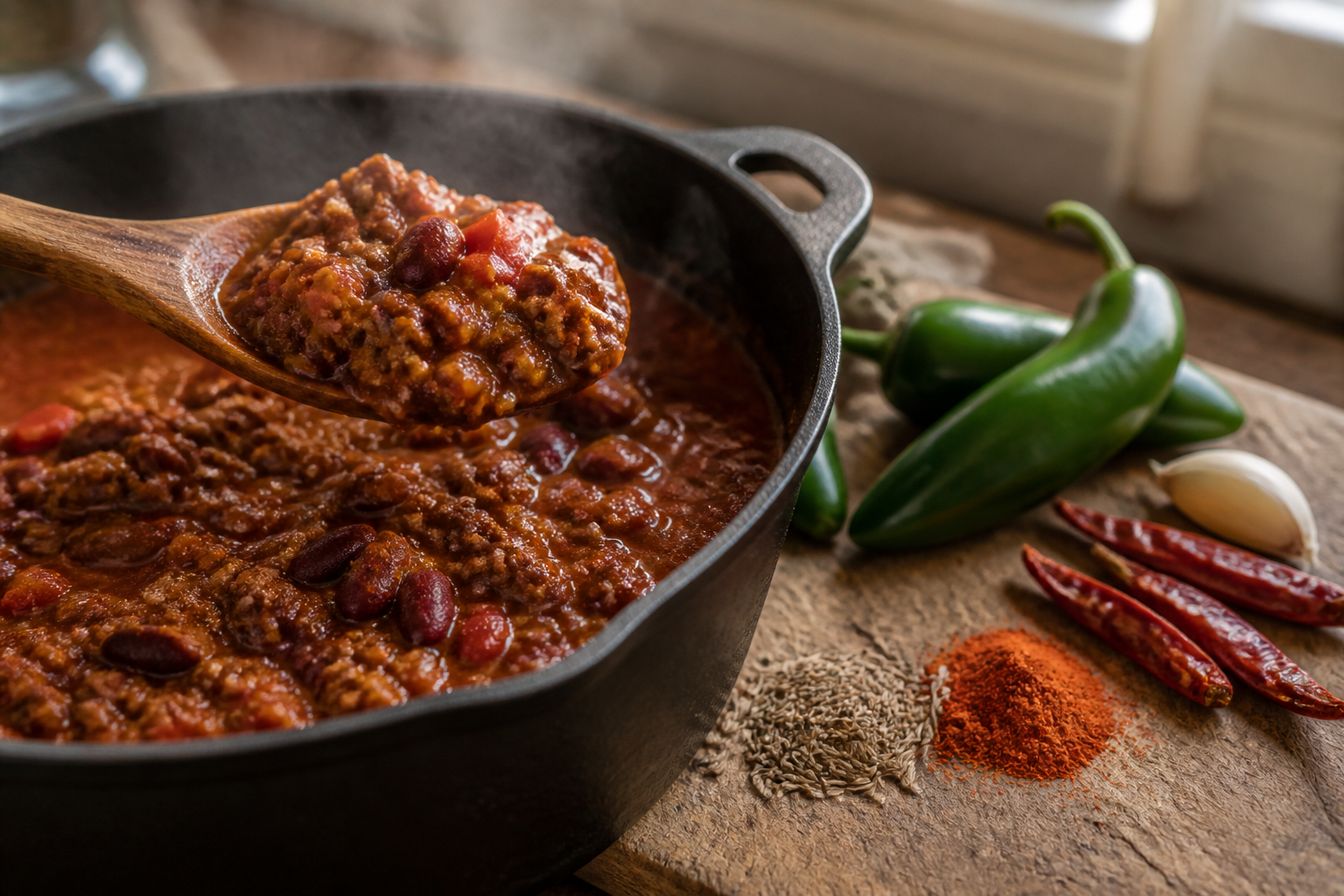 Chili con carne : le secret des épices pour un plat réussi