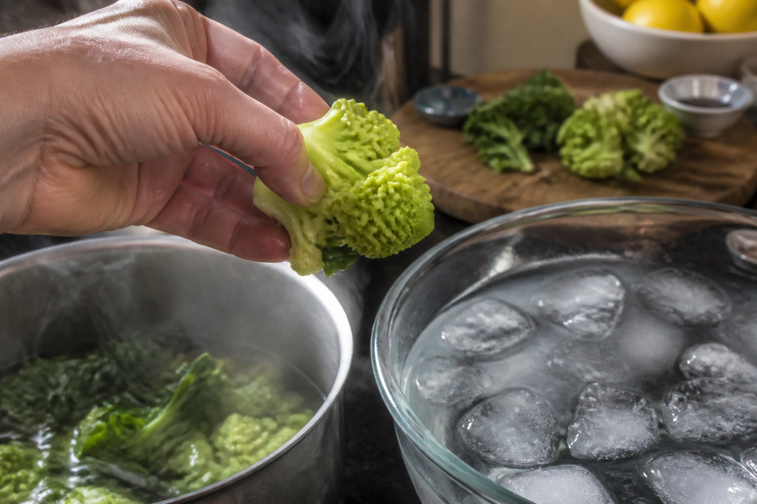 Chou romanesco : le geste clé pour une cuisson croquante réussie