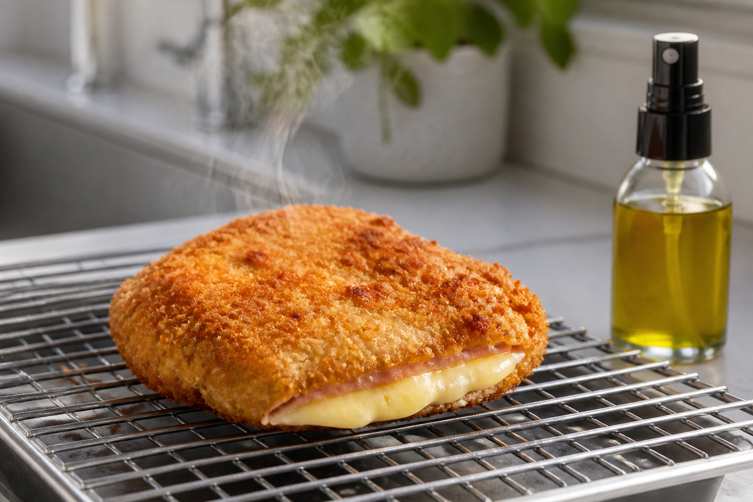 Cordon bleu à l'Airfryer : le temps de cuisson parfait pour un résultat croustillant