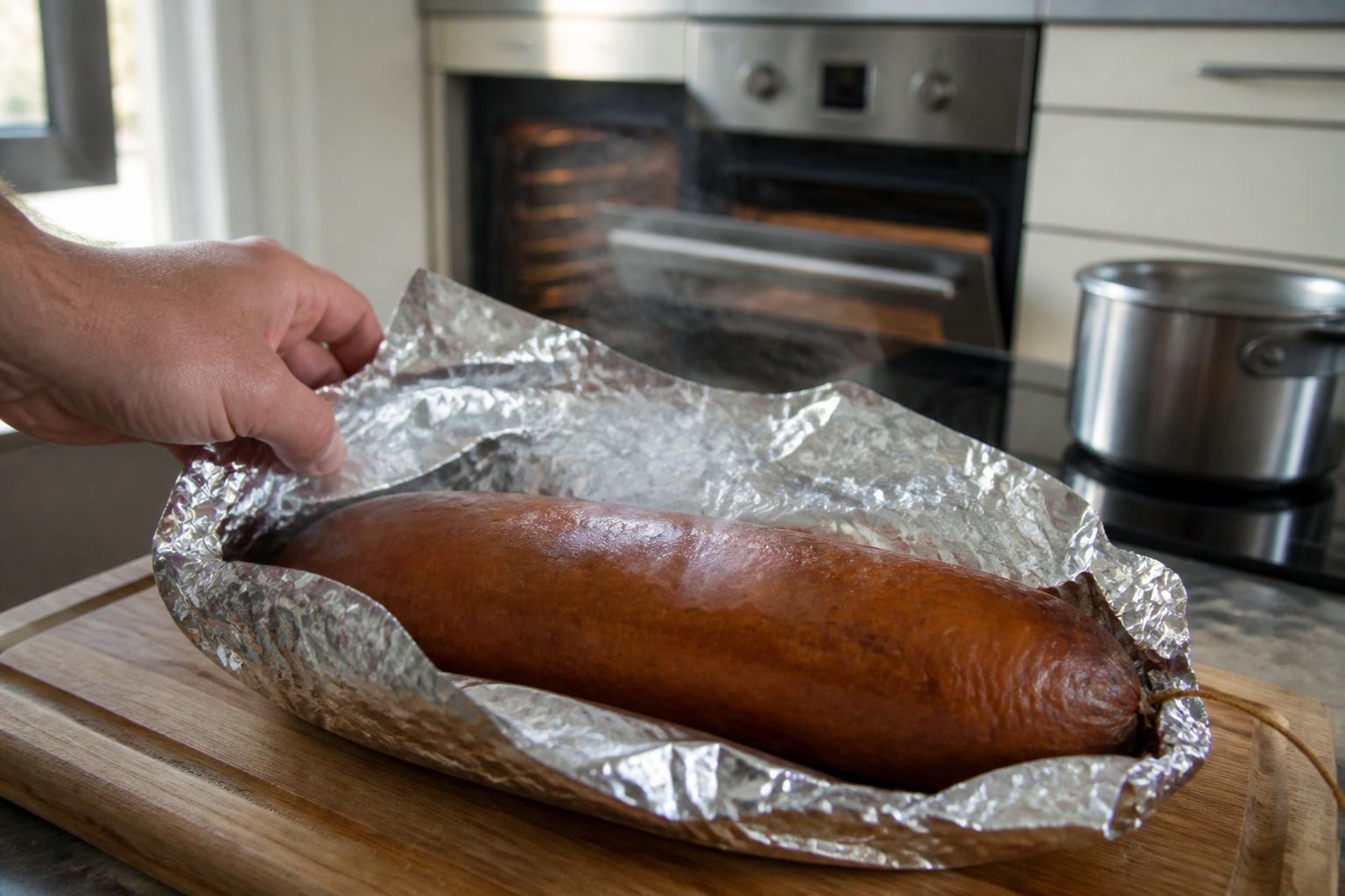 Cuisson au four ou à l’eau : quel mode donne la meilleure saucisse de Morteau