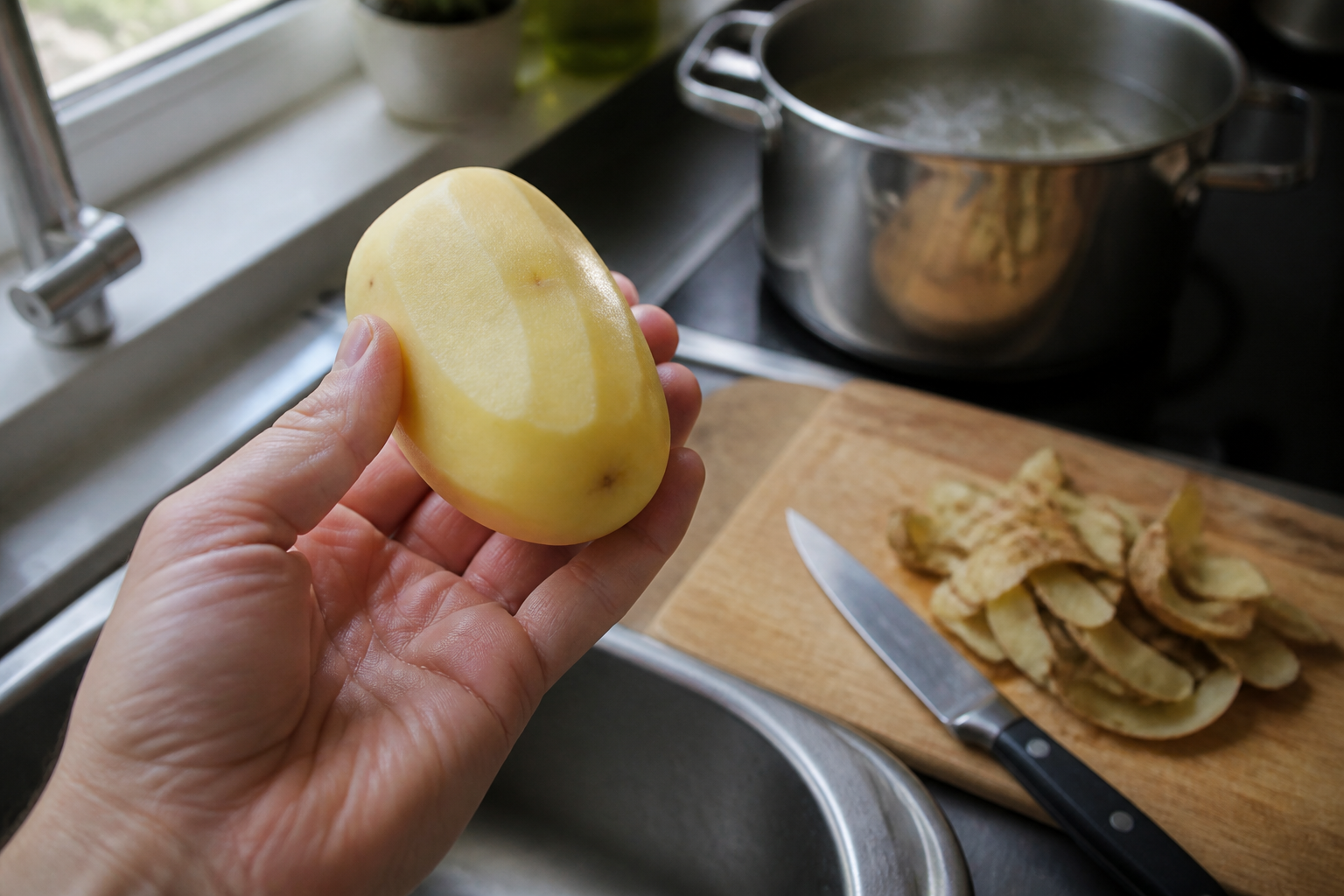 Éplucher les pommes de terre avant cuisson : un mythe culinaire démystifié