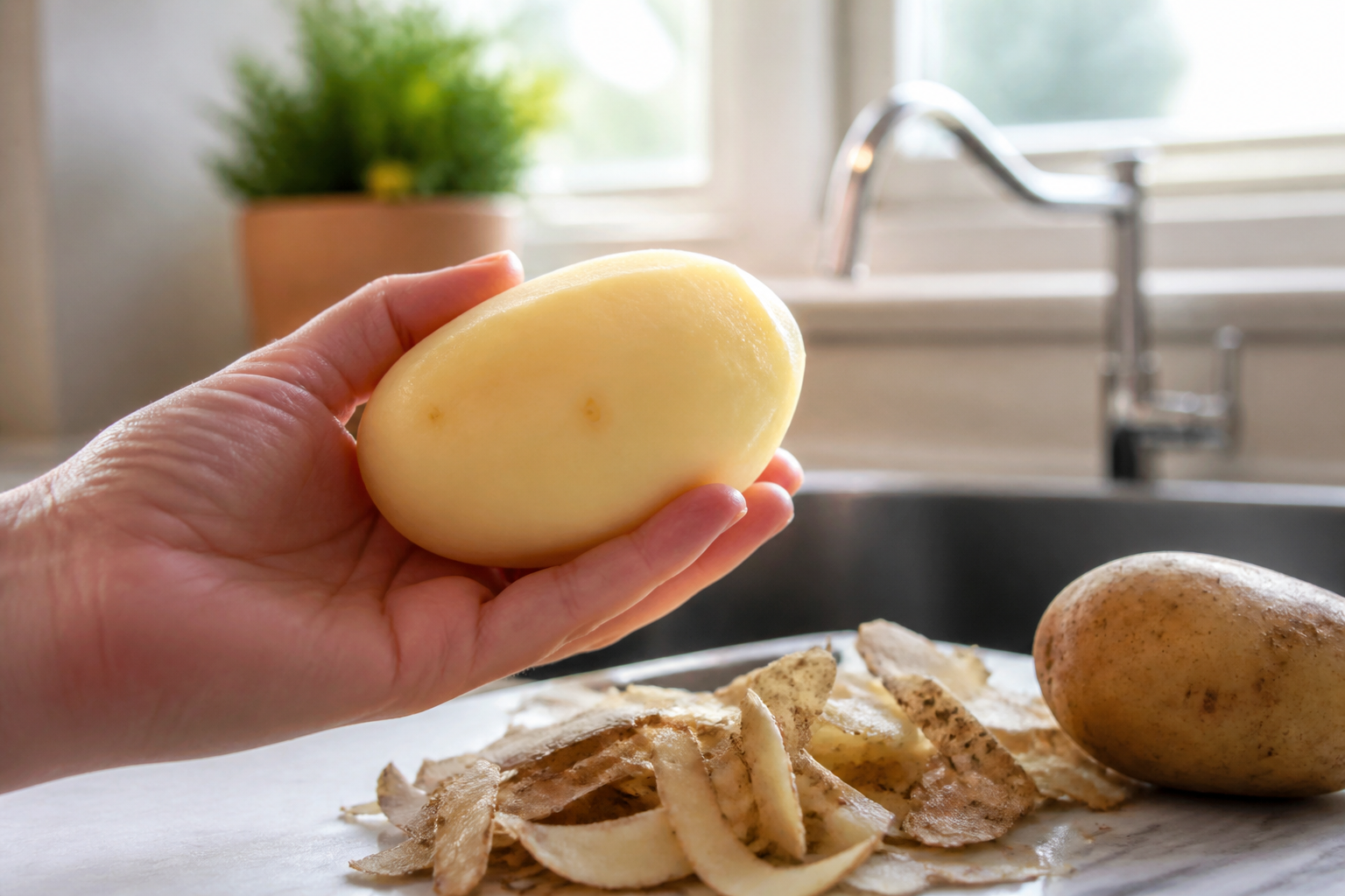 Éplucher les pommes de terre avant cuisson : un mythe culinaire démystifié