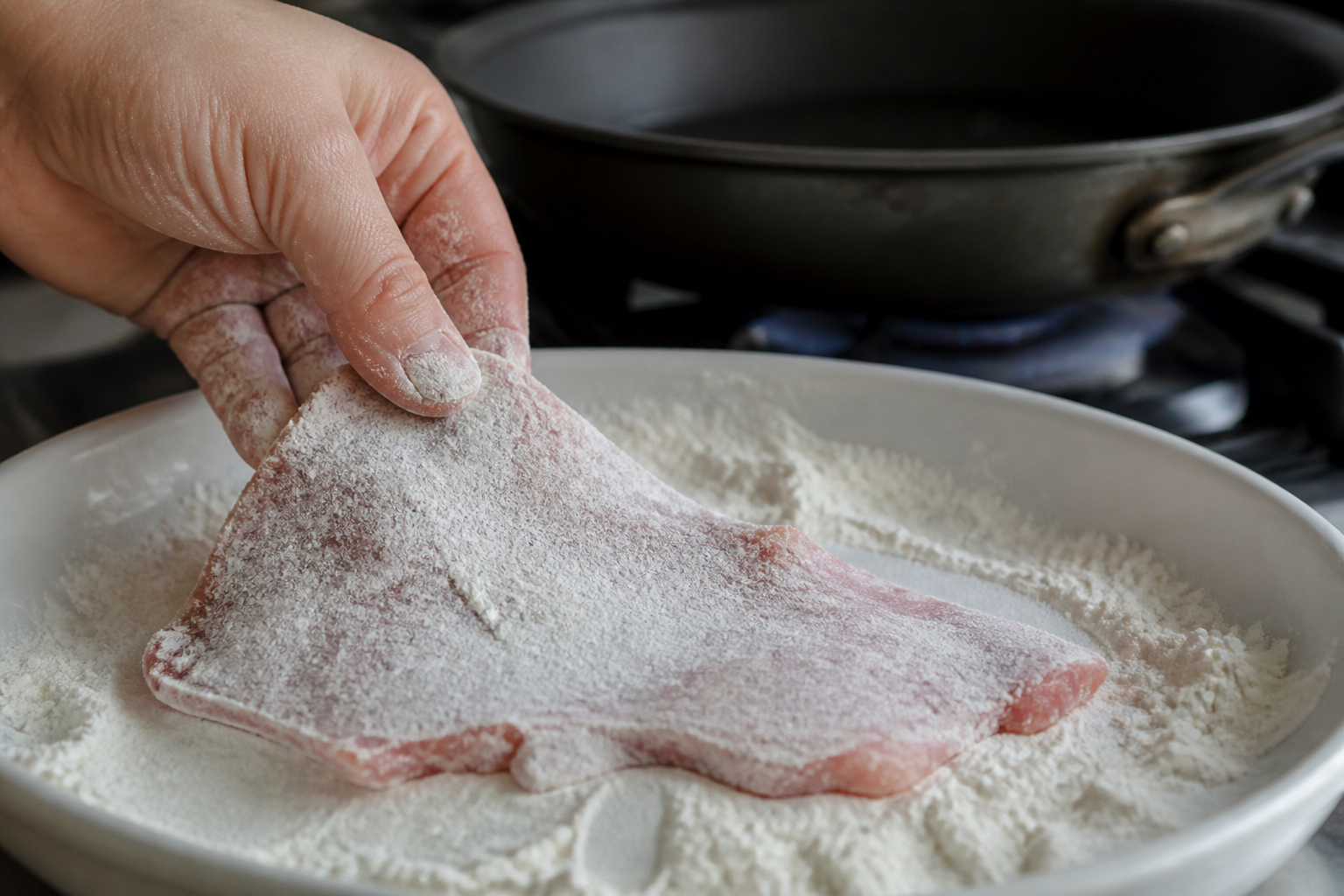 Escalopes de veau à la crème : le geste qui évite la viande sèche