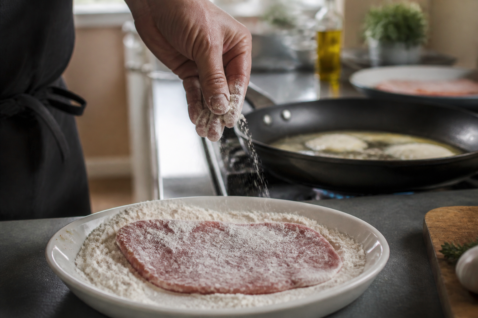 Escalopes de veau à la crème : le geste qui évite la viande sèche