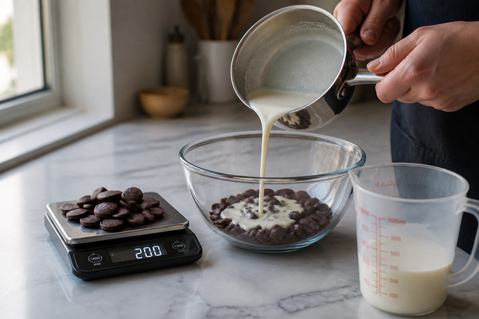 Ganache au chocolat : le vrai ratio pour réussir sans sucre ajouté