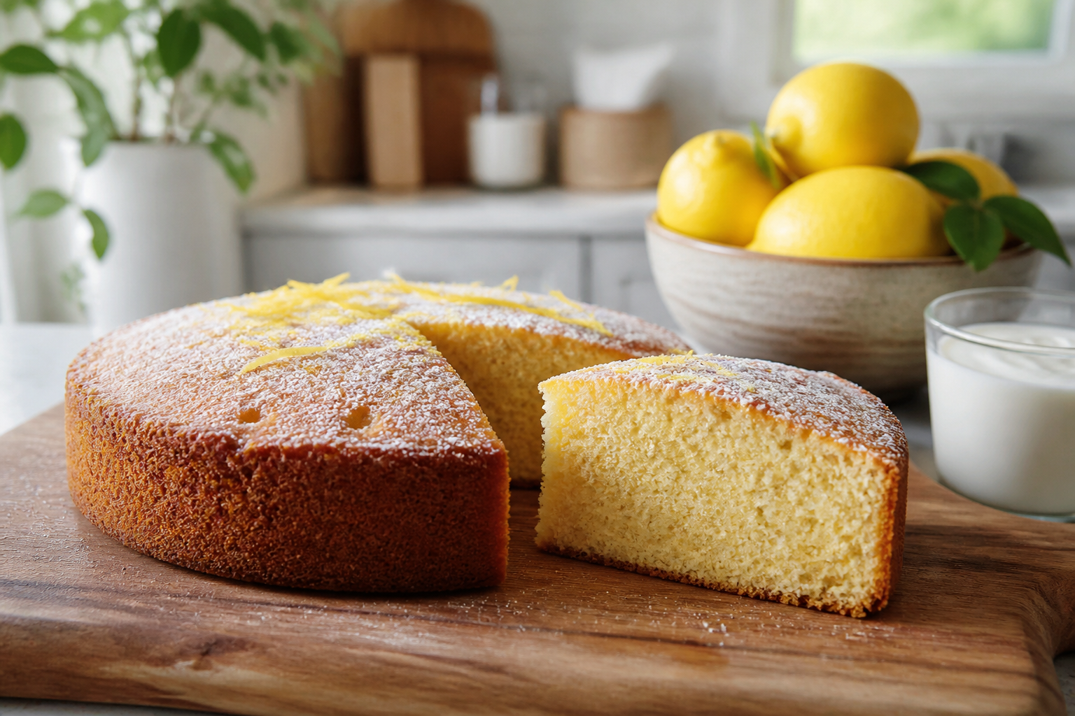 Le cake au citron au yaourt le plus moelleux : la recette qui ne rate jamais