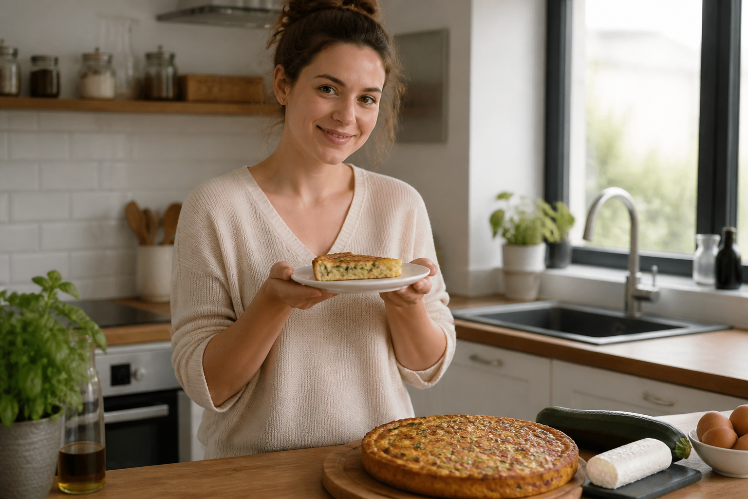 Le cake courgette-chèvre de Sophie : une recette ultra-moelleuse à tester