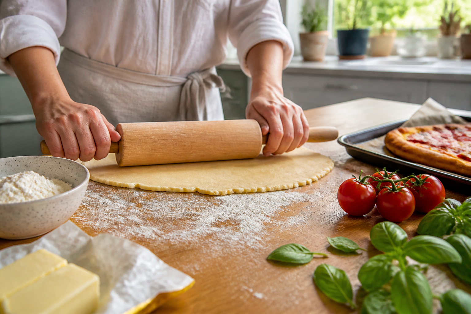 Pâte brisée pour pizza : une alternative croustillante
