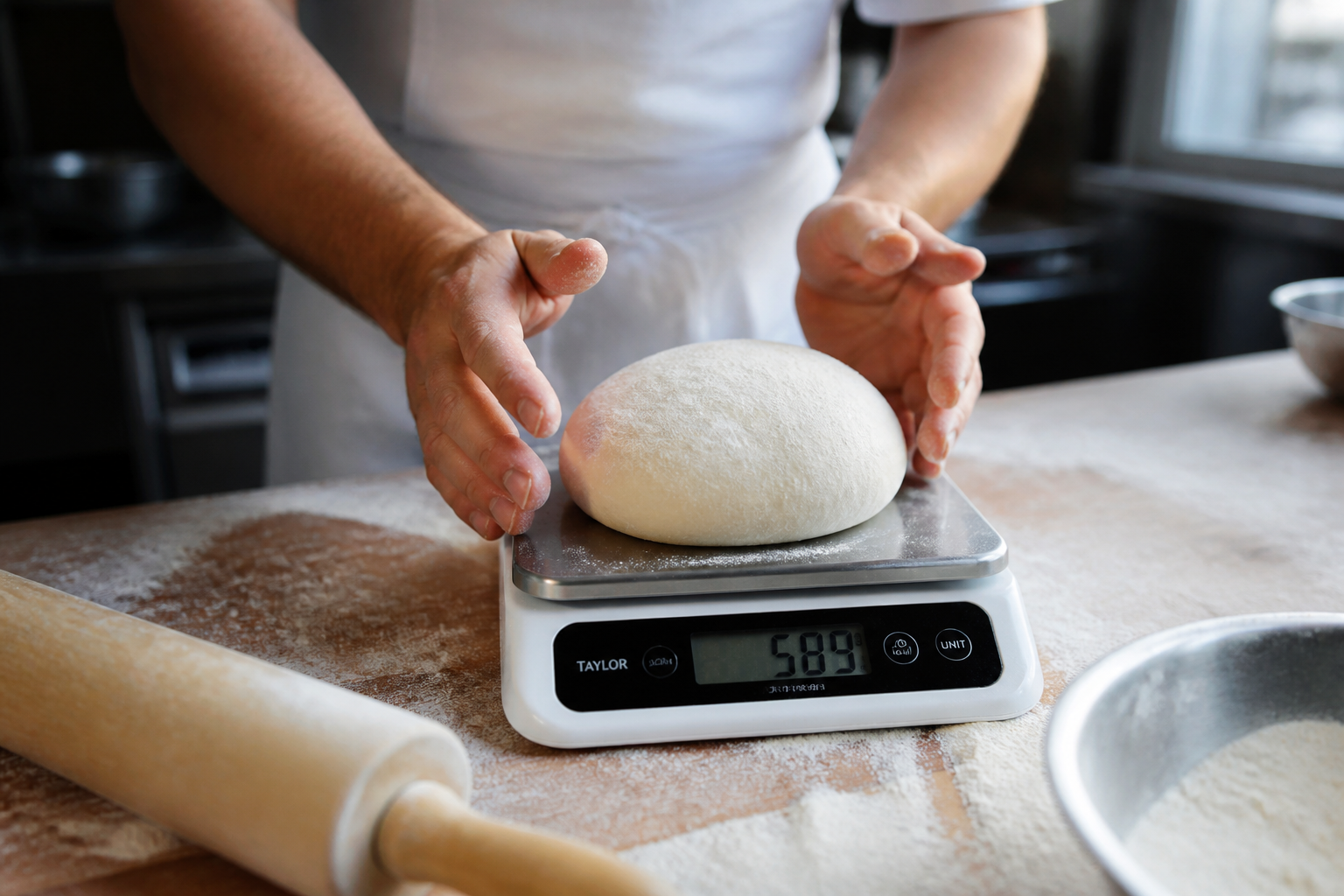 Pâton à pizza : quel poids pour quelle taille ?