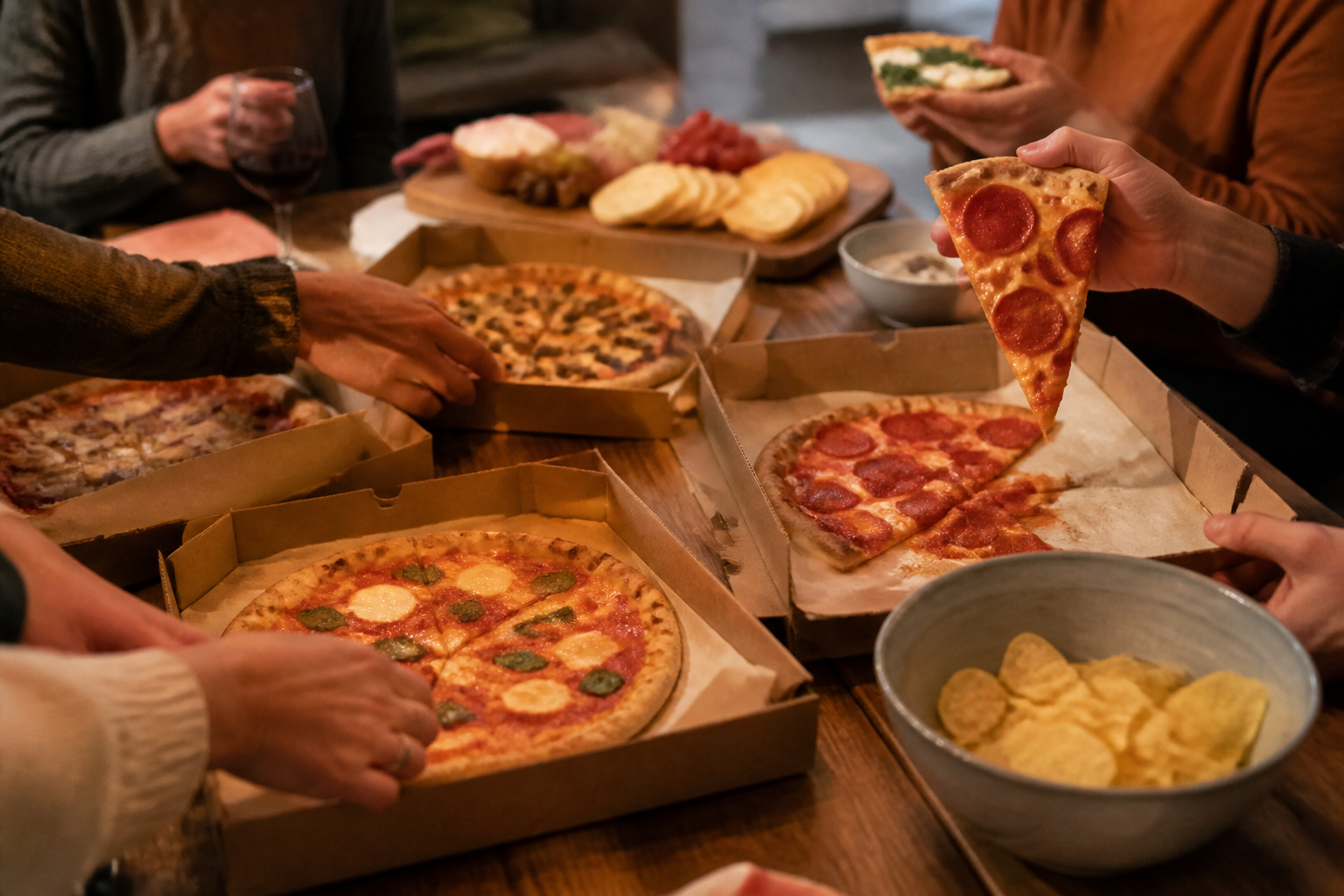 Pizzas party : le menu idéal pour régaler vos invités