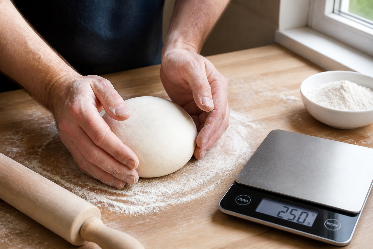 Quel poids de pâte pour une pizza maison