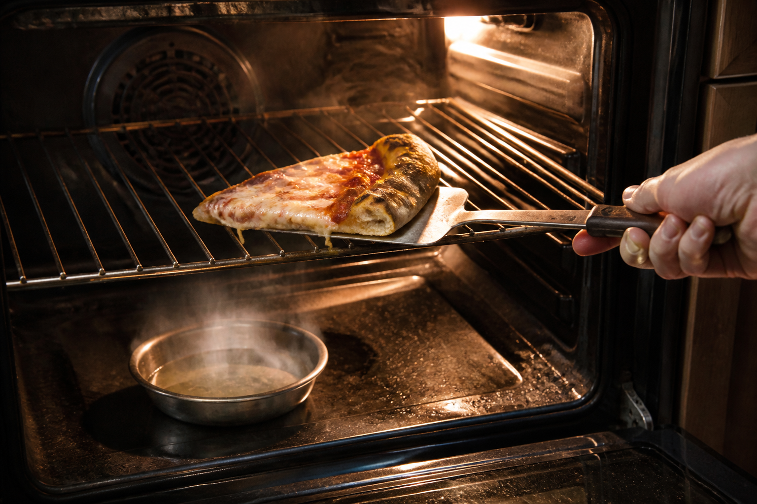 Réchauffer une pizza au four : la technique pour une pâte croustillante