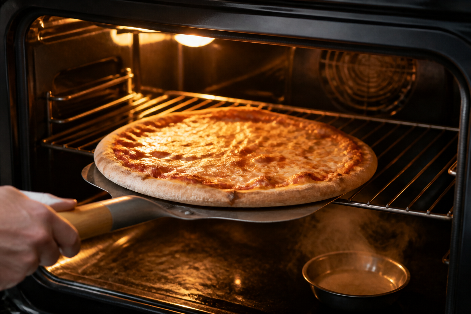 Réchauffer une pizza au four : la technique pour une pâte croustillante