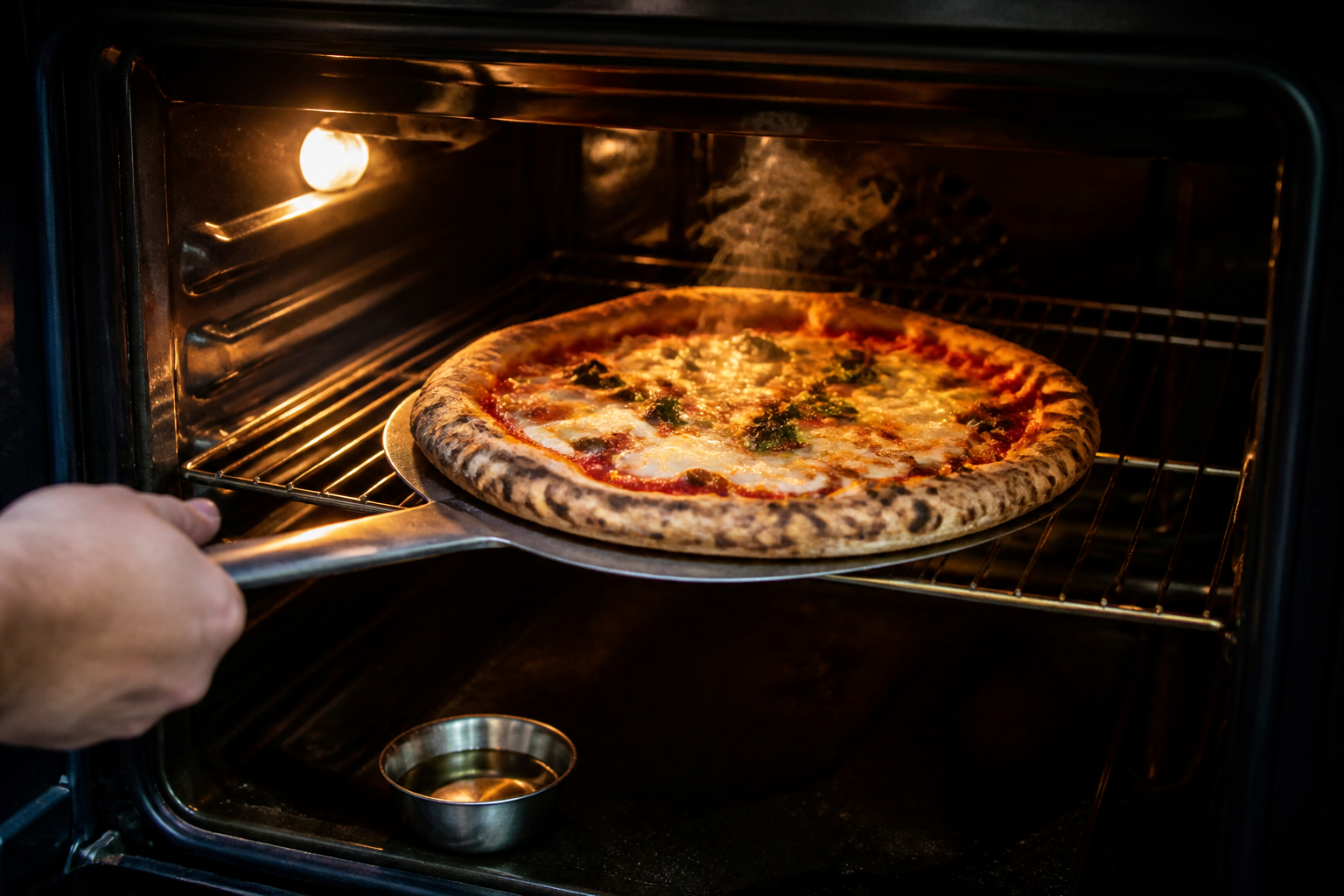 Réchauffer une pizza au four : la technique pour une pâte croustillante