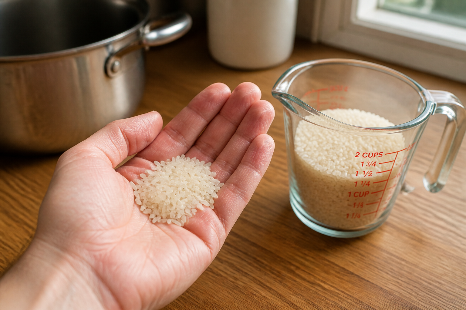Riz par personne : les bonnes quantités sans balance ni gaspillage