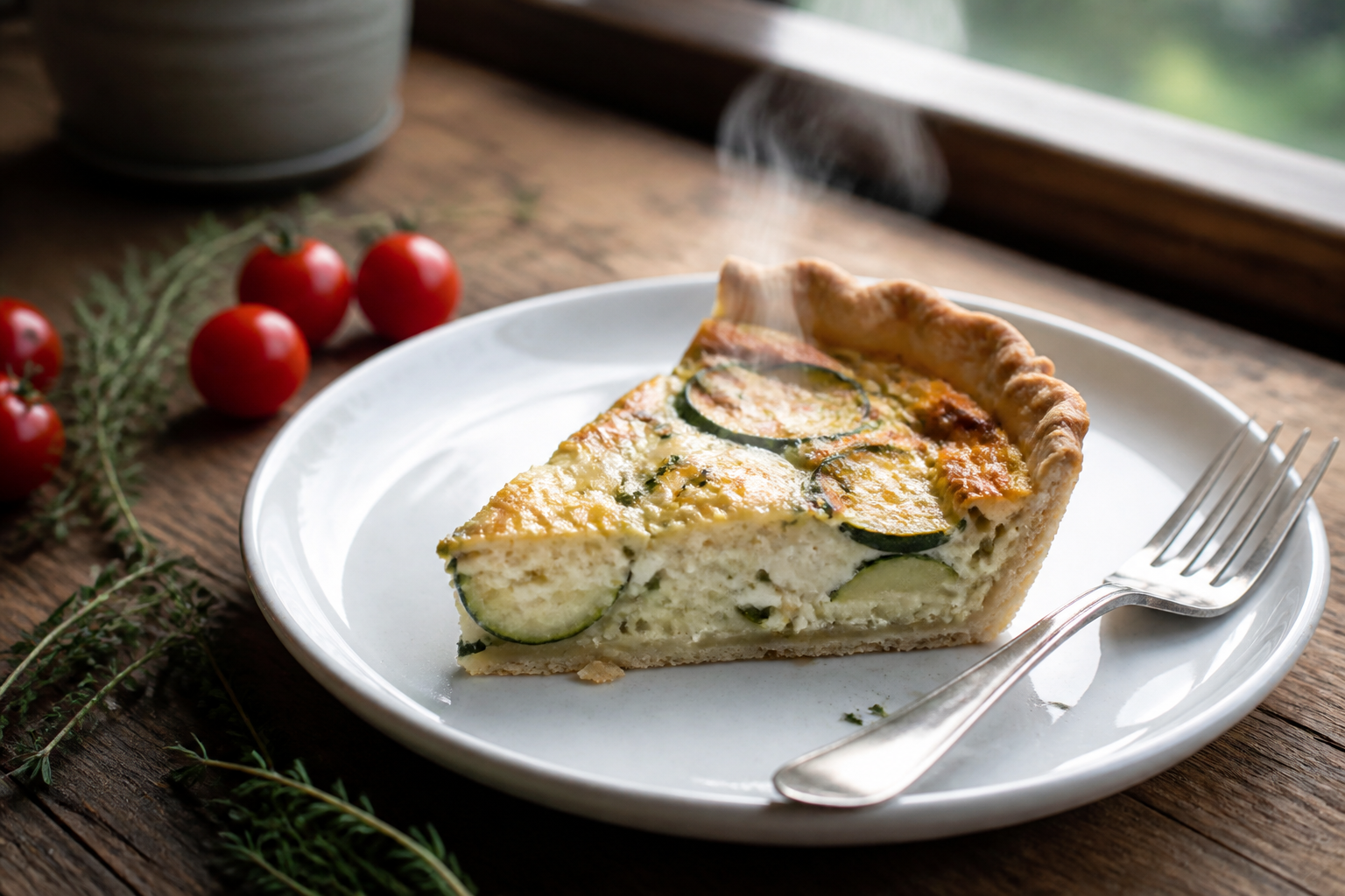 Tarte courgettes-chèvre : la recette rapide qui fait l'unanimité