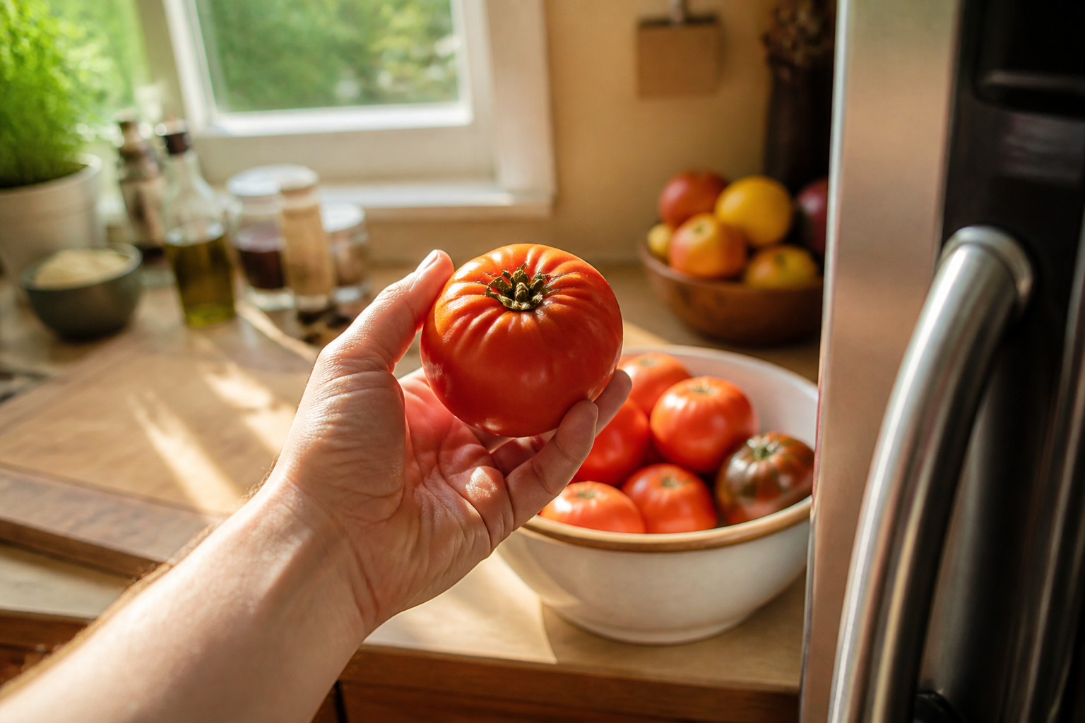Tomates molles à cause de la chaleur : l'astuce du frigo qui les raffermit