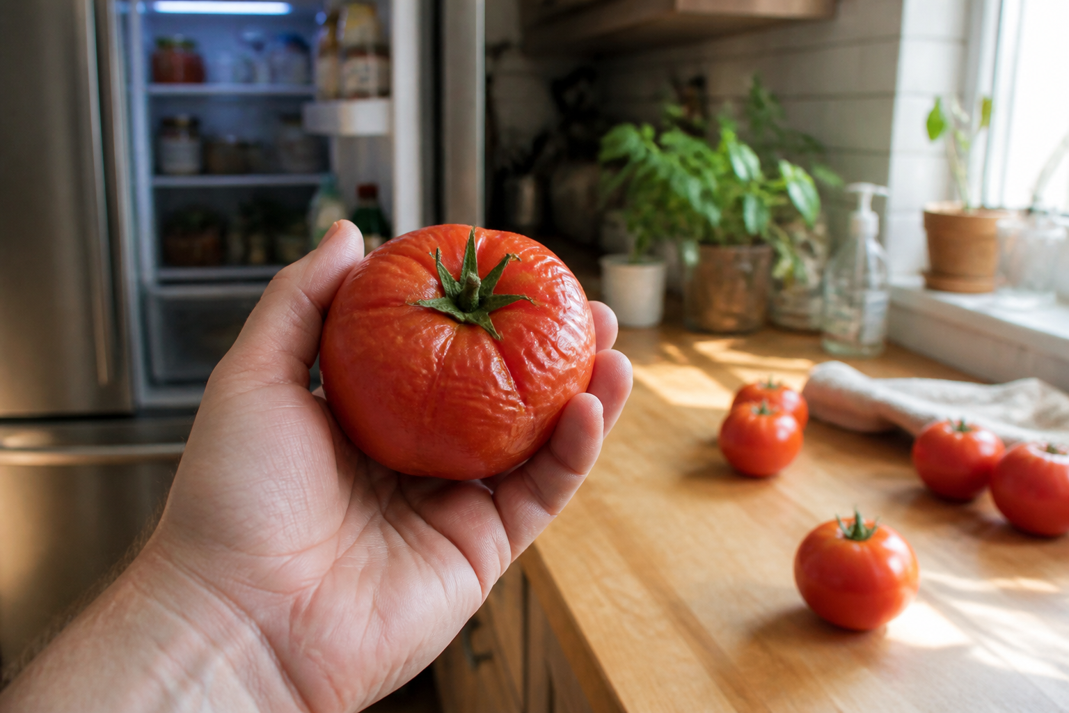 Tomates molles à cause de la chaleur : l'astuce du frigo qui les raffermit