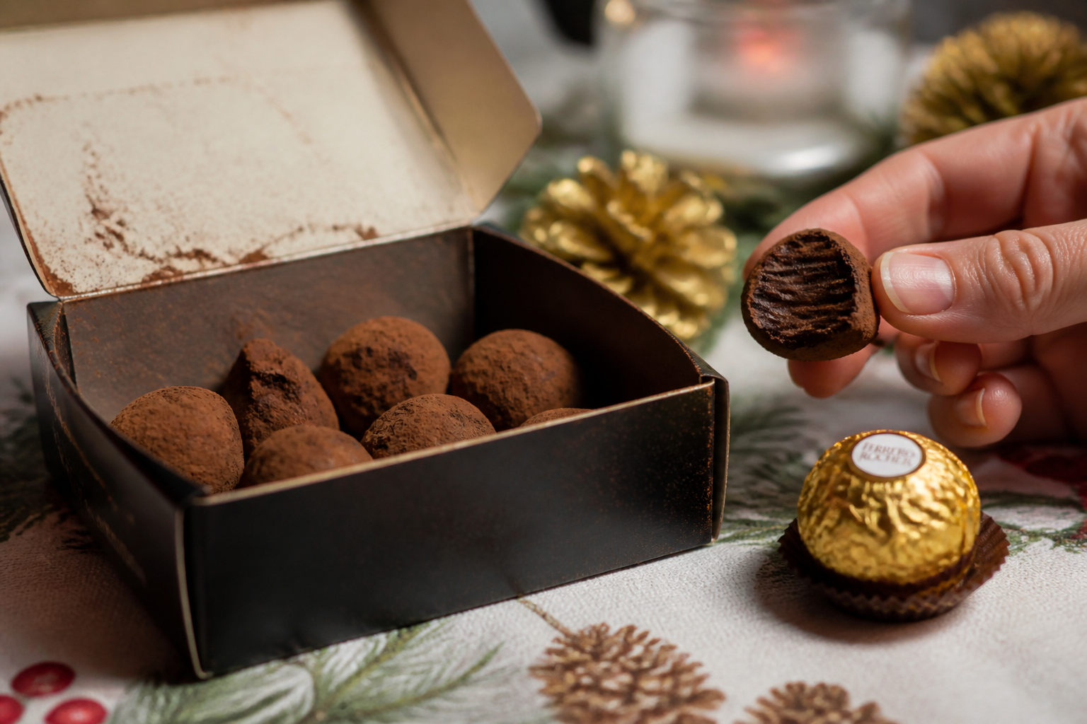 Truffes en chocolat : comment les reconnaître d’une simple confiserie