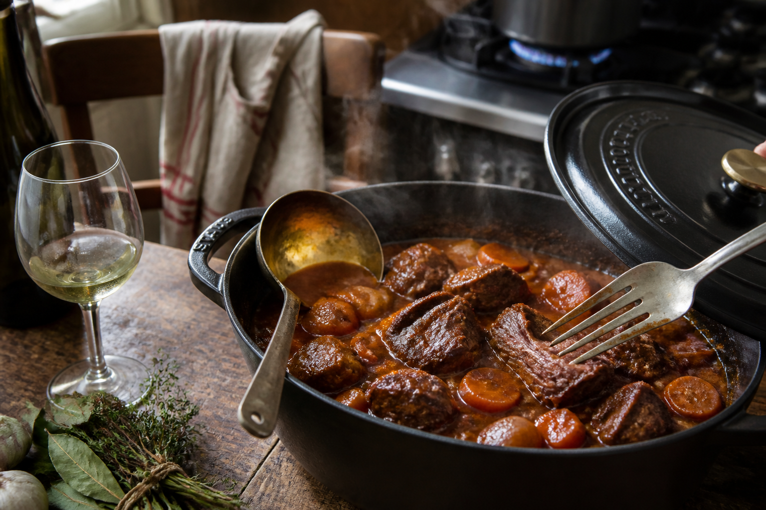 Bœuf carottes : la recette mijotée qui devient meilleure le lendemain