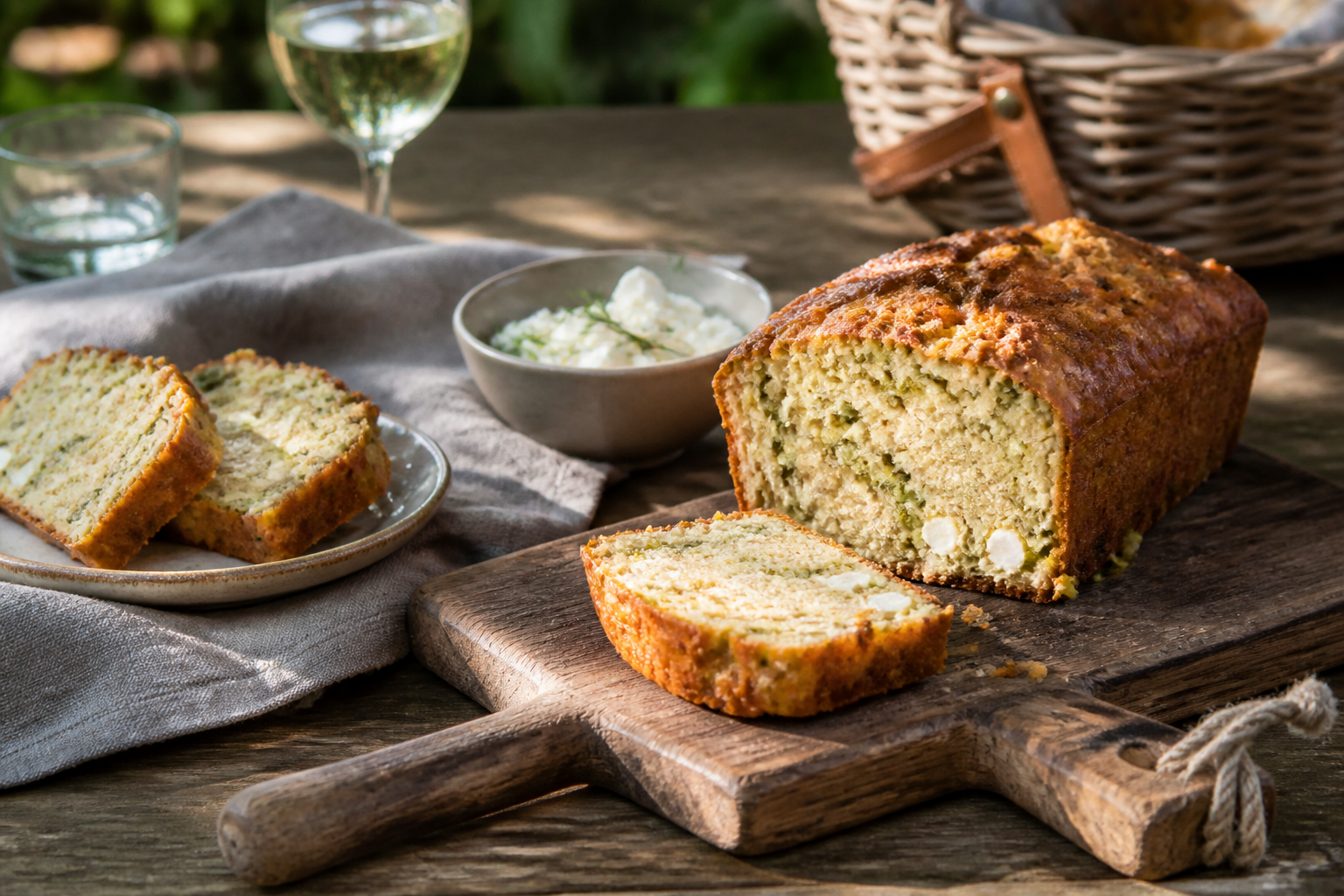 Cake courgette feta : la recette moelleuse parfaite pour l’apéro
