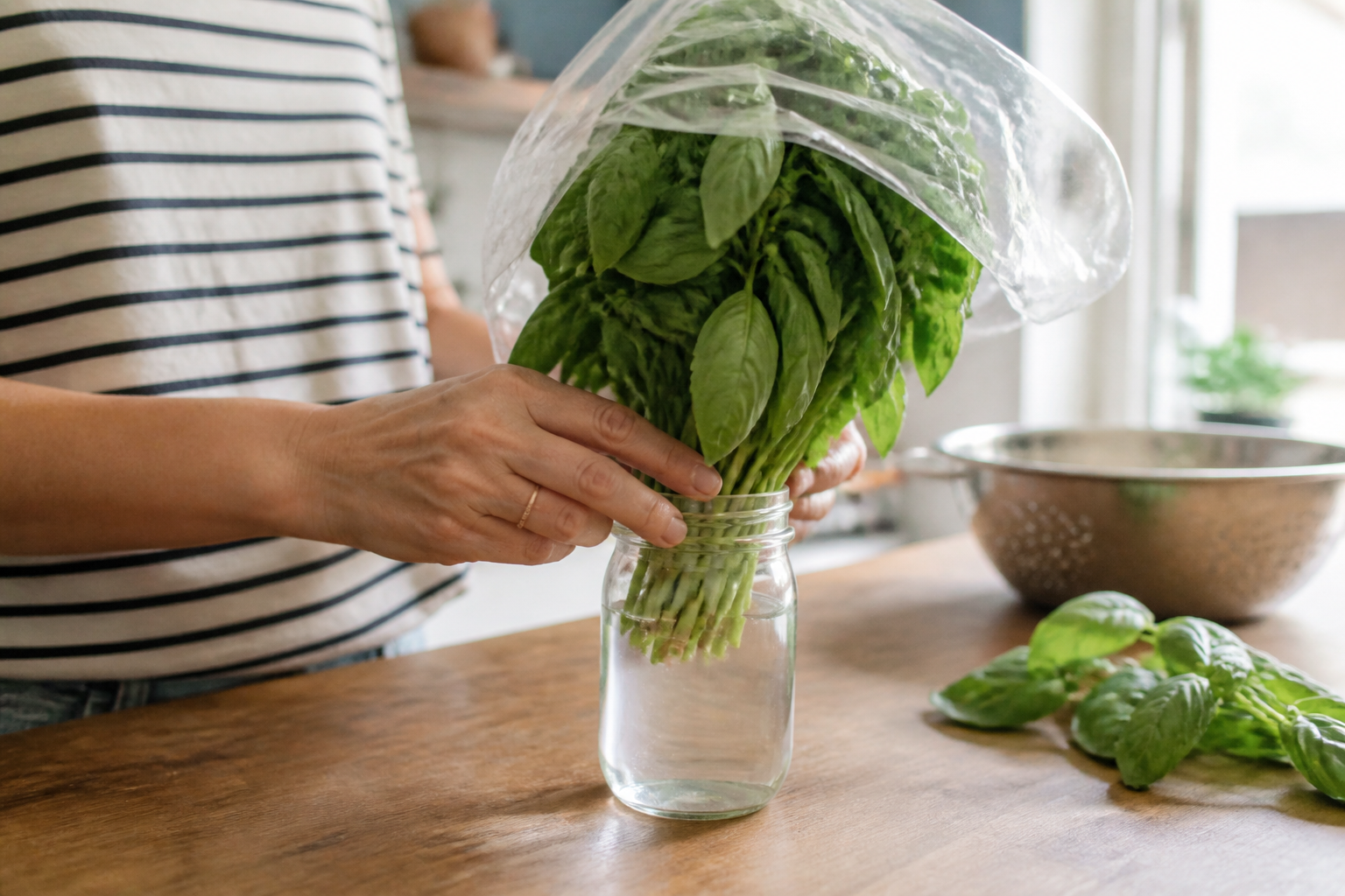 Comment conserver le basilic frais sans perdre son parfum