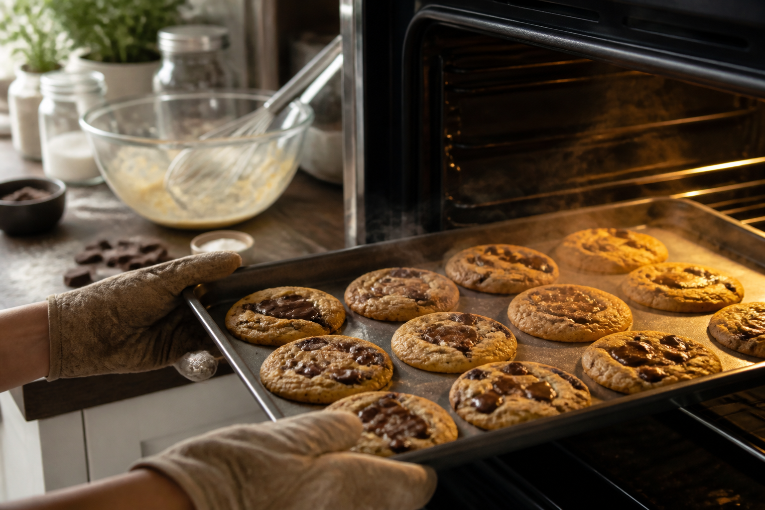 Cookies faciles : comment obtenir un cœur fondant et des bords croustillants