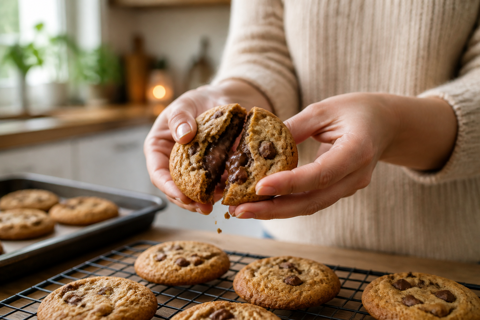 Cookies faciles : comment obtenir un cœur fondant et des bords croustillants