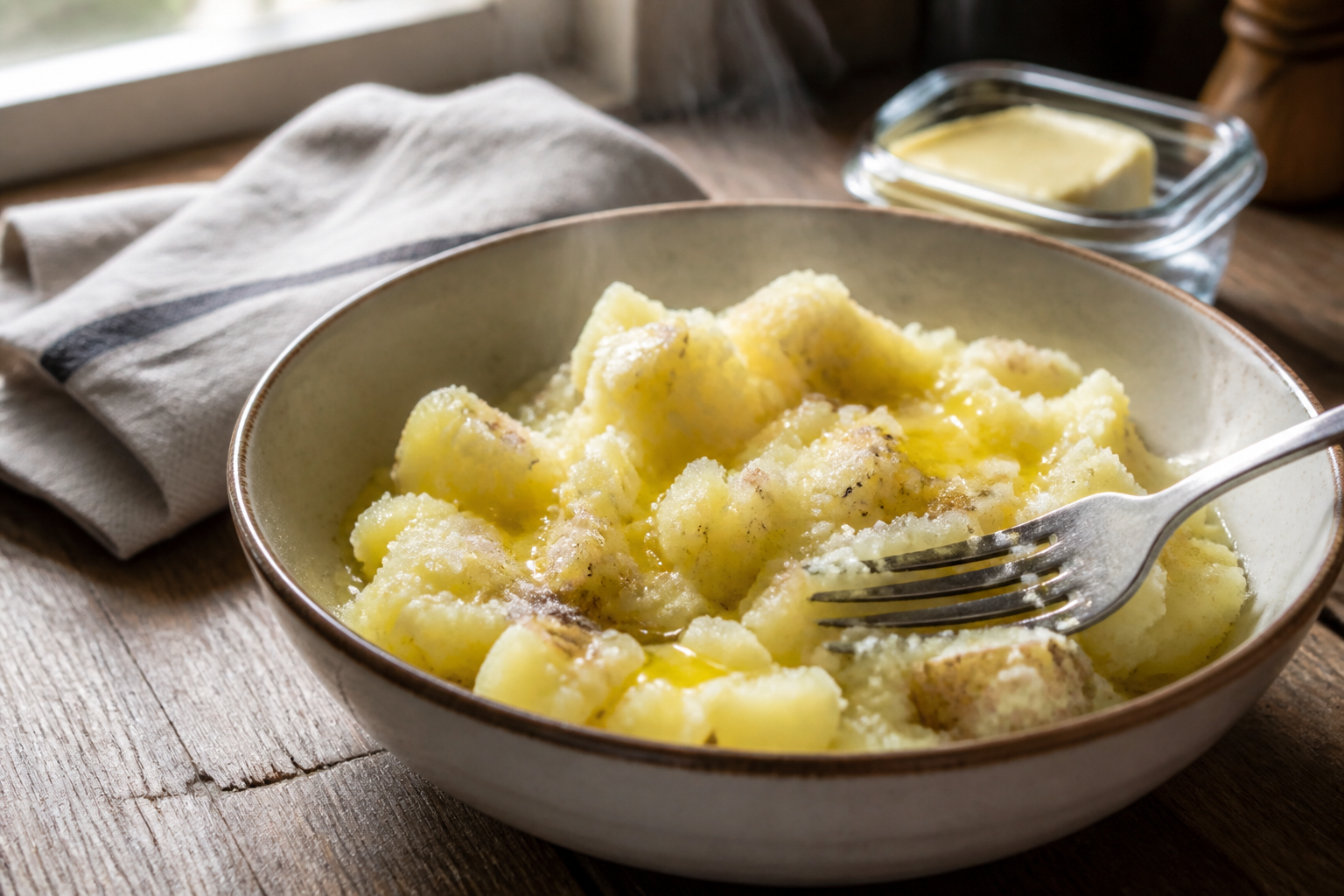 Écrasé de pomme de terre : la recette rustique plus rapide qu’une purée