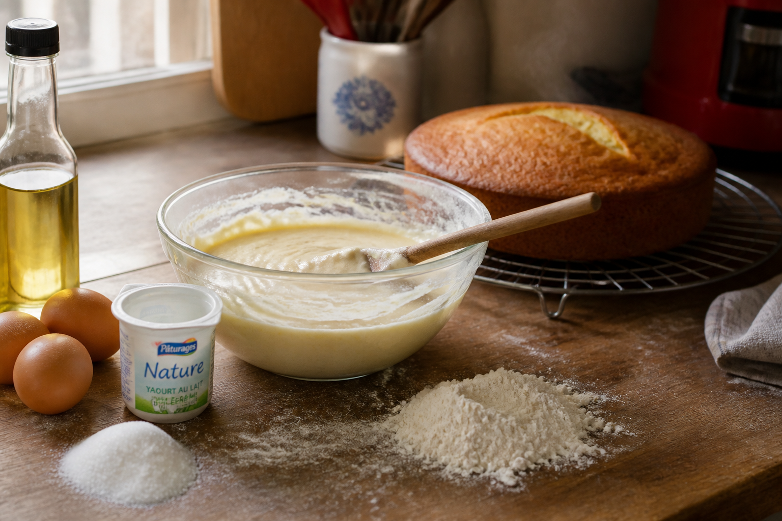 Gâteau au yaourt facile : la version ultra moelleuse à garder